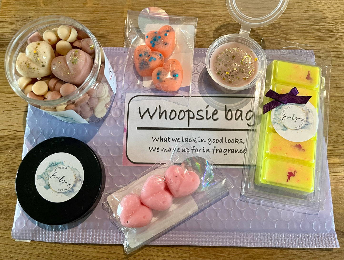 Whoopsie wax melt bags