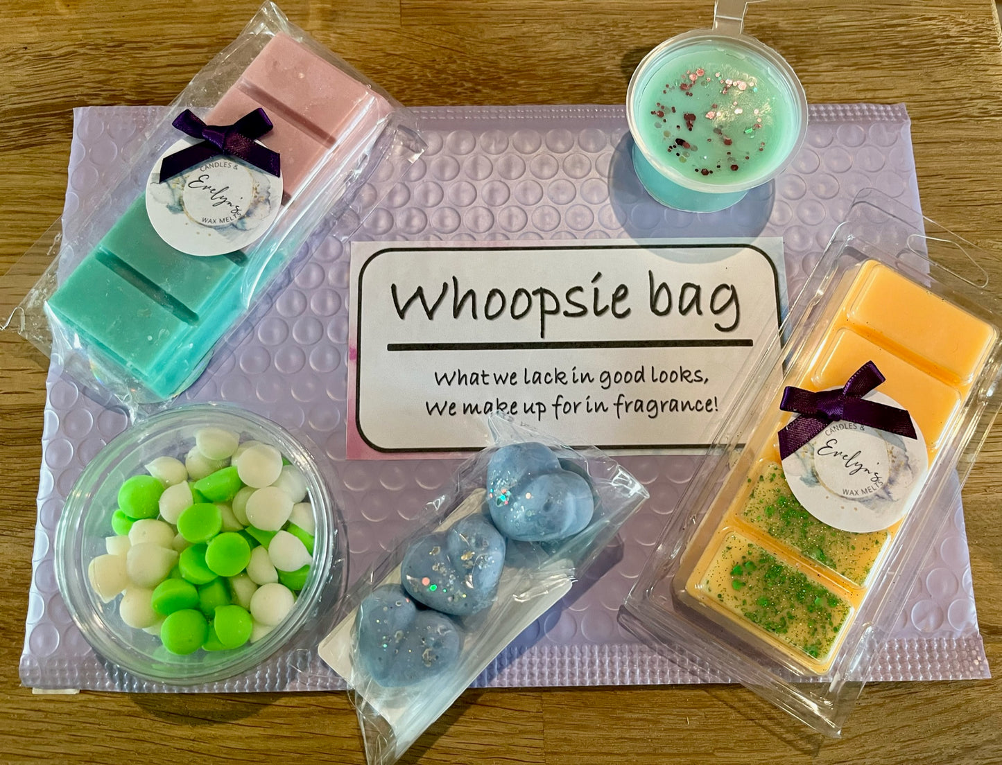 Whoopsie wax melt bags