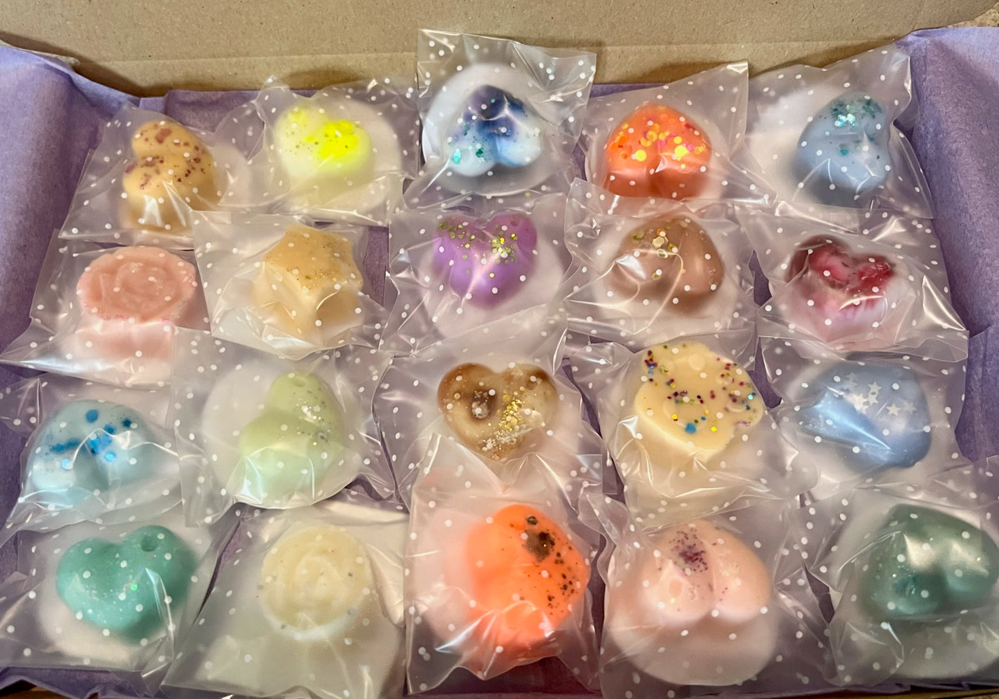 Wax melt sample box - 20 scents